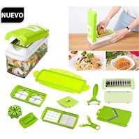 Picador rallador de frutas y verduras 12 pzas